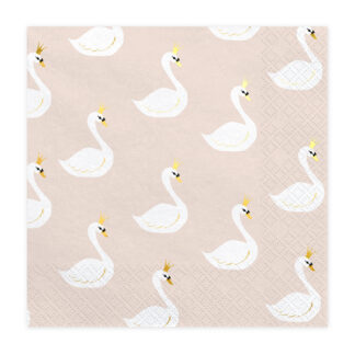 Serwetki Lovely Swan, 33x33cm (1 op. / 20 szt.)