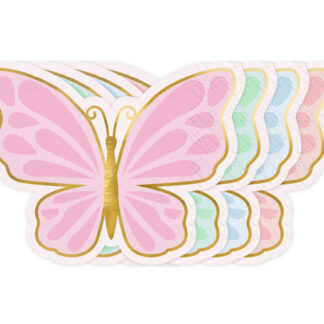 Serwetki Motyl, mix, 16x12 cm (1 op. / 12 szt.)