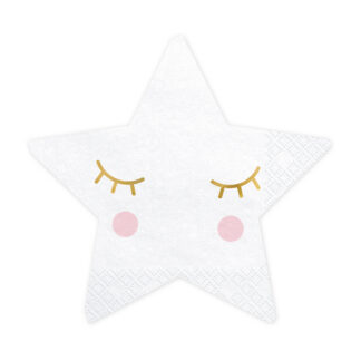 Serwetki Little Star - Gwiazda, 16x16cm (1 op. / 20 szt.)