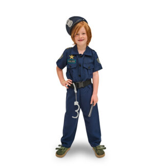 Strój Policjant, mix, rozmiar 116-128 cm