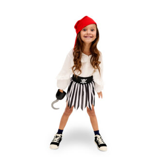 Strój Piratka, mix, rozmiar uniwersalny