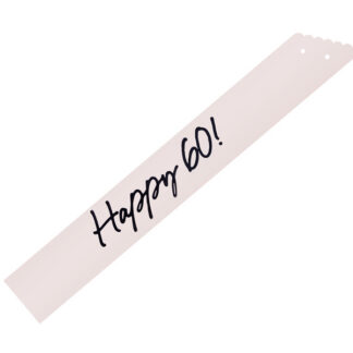 Szarfa Happy 60, krem, 76 cm