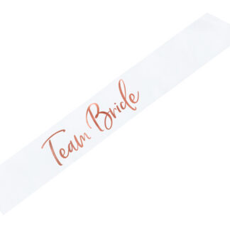 Szarfa Team Bride, biały, 75cm
