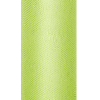 Tiul gładki, j. zielony, 0,3 x 9m