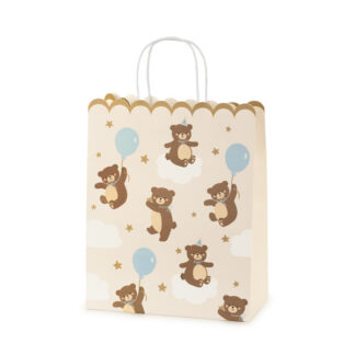 Torebka na prezenty Misie, mix, 26×32.5×13 cm