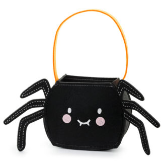 Torebka Halloween Pająk, czarna