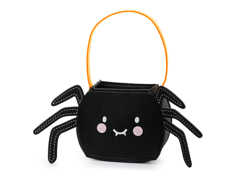 Torebka Halloween Pająk, czarna