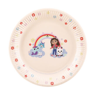 Talerzyki Koci Domek Gabi, mix, 23 cm (1 op. / 6 szt.)