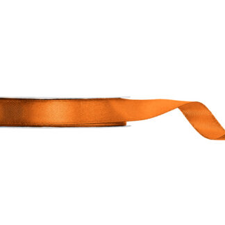 Tasiemka satynowa, rdzawy, 12mm/25m