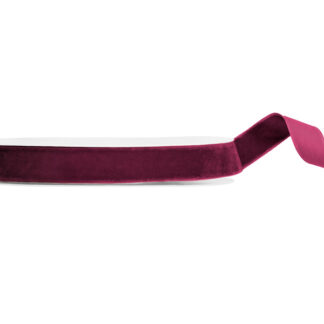 Tasiemka Welurowa, purpurowa, 15mm/10m
