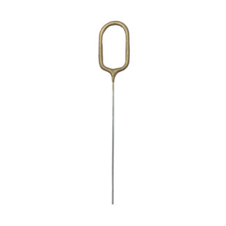 Zimne ognie Cyfra 0, złoty, 15cm