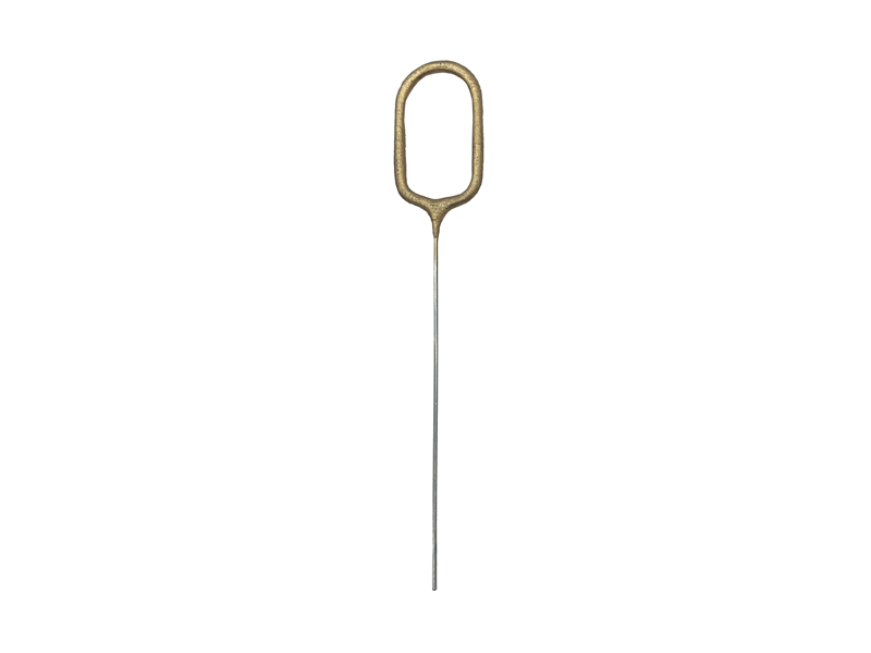 Zimne ognie Cyfra 0, złoty, 15cm