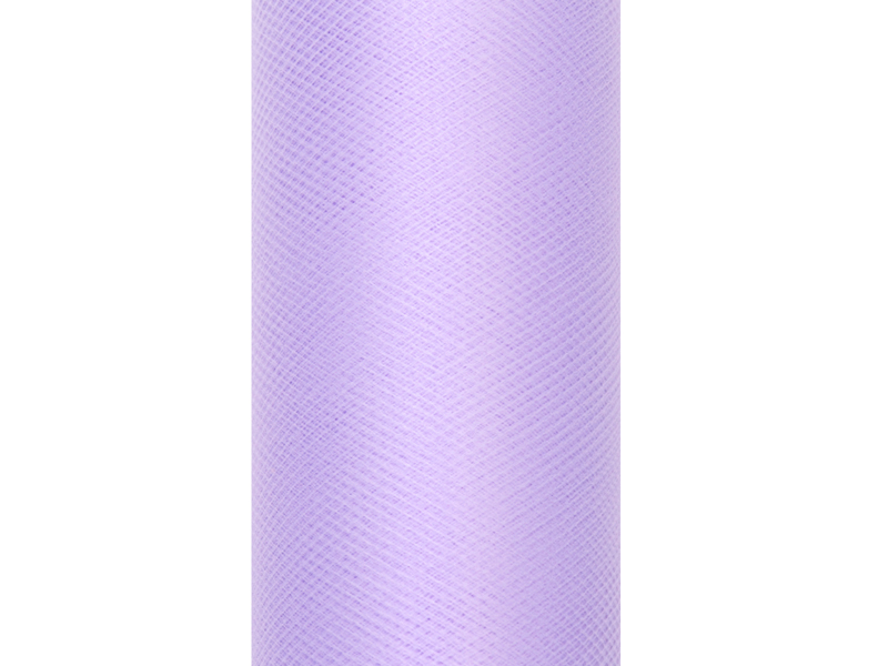 Tiul gładki, liliowy, 0,3 x 9m