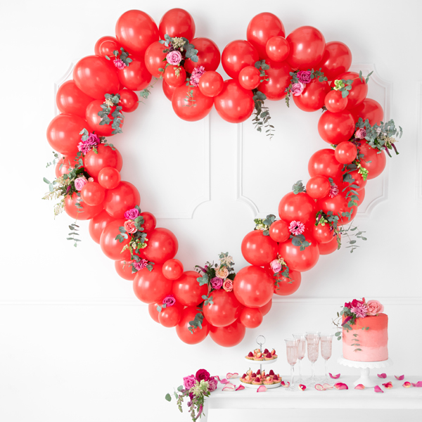Balony Strong 12cm, Pastel Poppy Red (1 op. / 100 szt.) - obrazek 2