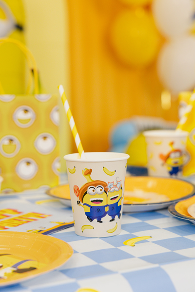 Kubeczki Minionki, 250 ml, mix (1 op. / 6 szt.) - obrazek 4