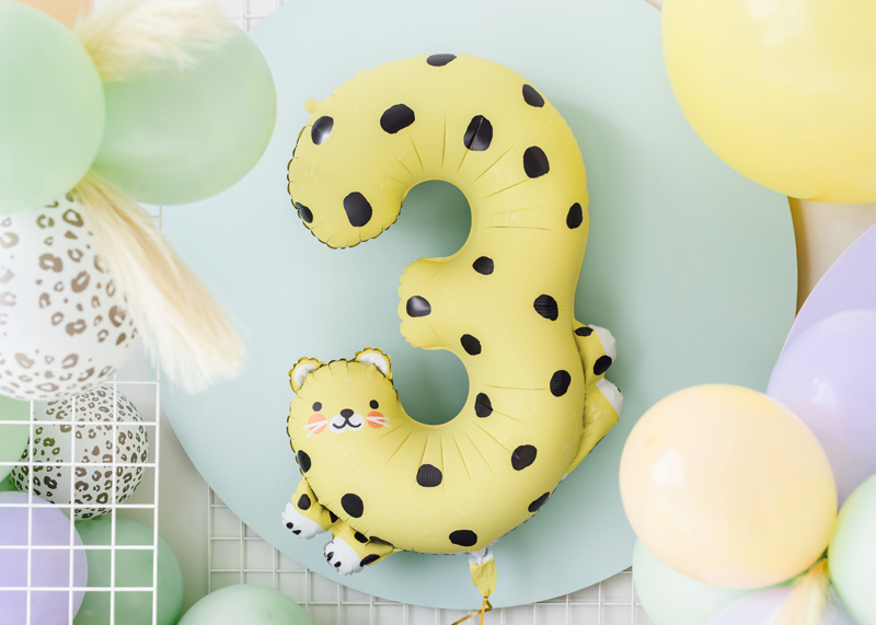 Balony 30 cm, Cętki, Pastel Pure White (1 op. / 50 szt.) - obrazek 5