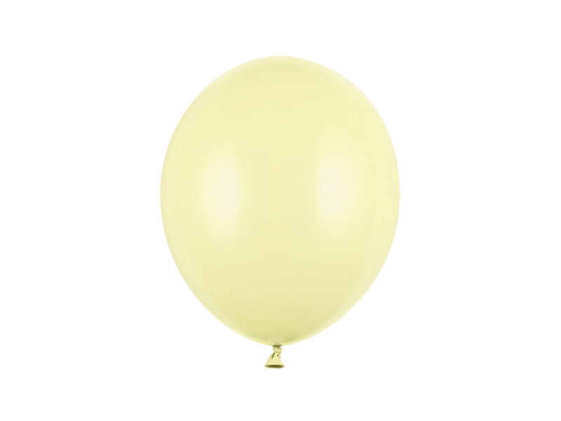 Balony Strong 27cm, Pastel Light Yellow (1 op. / 10 szt.)