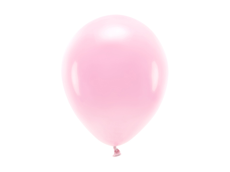 Balony Eco 26cm pastelowe, jasny różowy (1 op. / 100 szt.)