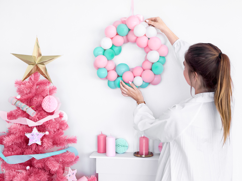 Balony Strong 27cm, Pastel Light Mint (1 op. / 100 szt.) - obrazek 4
