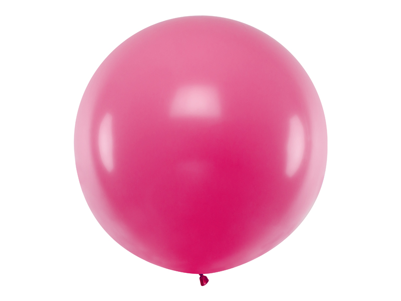 Balon okrągły 1m, Pastel Fuchsia
