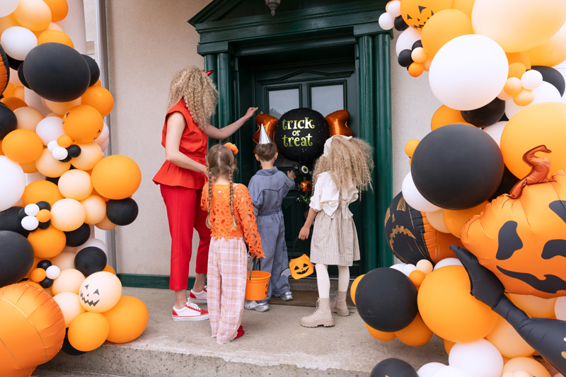 Balon foliowy Trick or treat, 89x129 cm, mix - obrazek 4