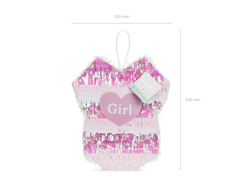Piniata składana - Body dziecięce Boy or Girl, 30x35x8cm - obrazek 4