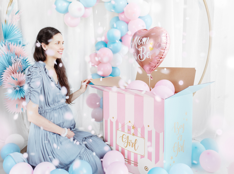Balony Strong 23cm, Pastel Baby Pink (1 op. / 100 szt.) - obrazek 6