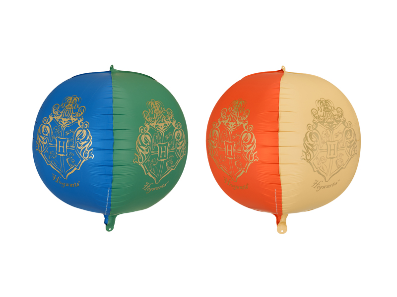 Balon foliowy kula Harry Potter Herb Hogwartu, 50 cm, mix - obrazek 2