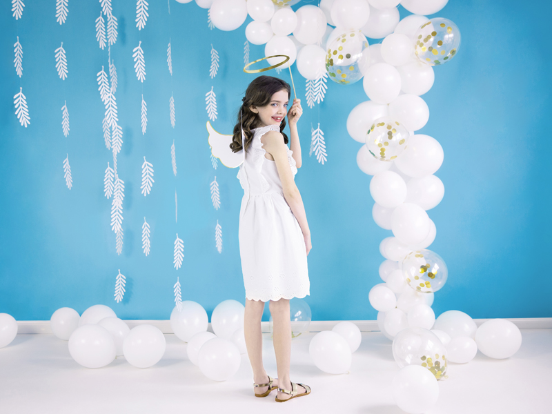 Balony Strong 27cm, Crystal Clear (1 op. / 100 szt.) - obrazek 3