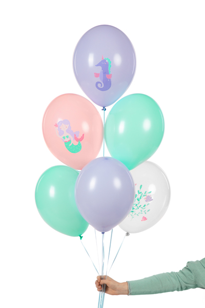 Balony 30 cm, Morski Świat, mix (1 op. / 50 szt.) - obrazek 3