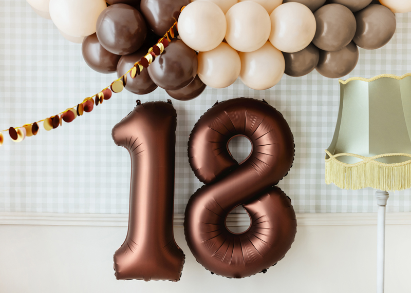 Balony Strong 30cm, Pastel Cappuccino (1 op. / 100 szt.) - obrazek 2