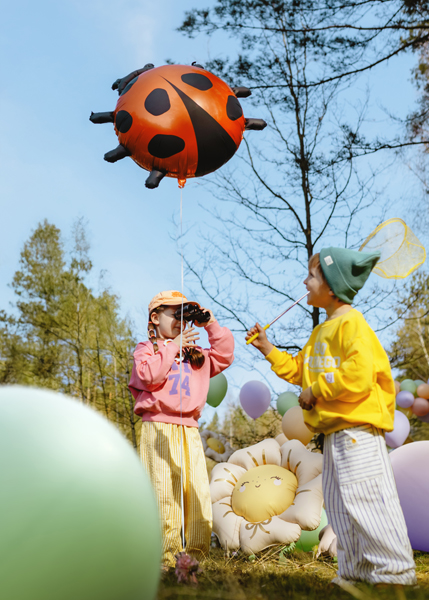 Balon foliowy Biedronka, 85x83 cm, mix - obrazek 4