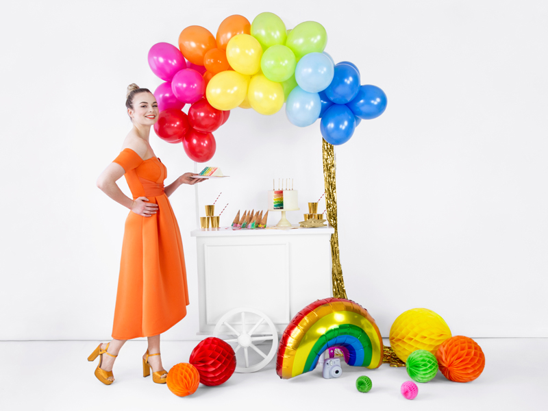 Balony Strong 23cm, Pastel Lemon Zest (1 op. / 100 szt.) - obrazek 4