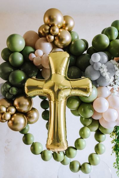 Balony Strong 23 cm, Pastel Rosemary Green (1 op. / 100 szt.) - obrazek 4