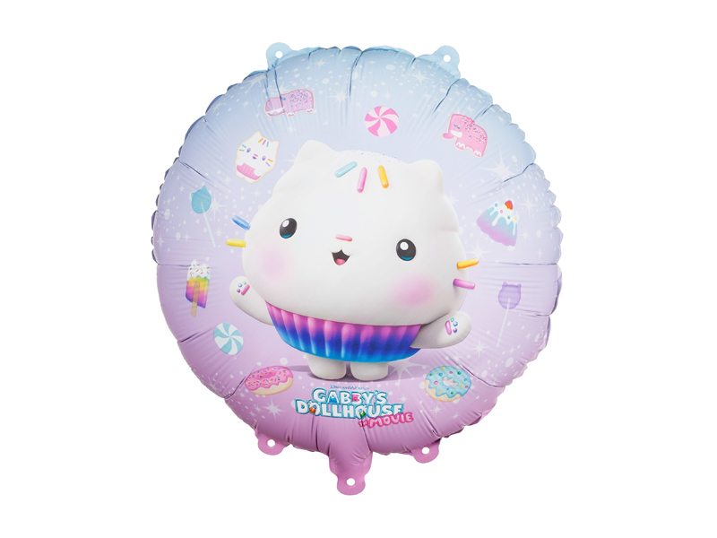 Balon foliowy pastylka Łakotek, 35cm, mix
