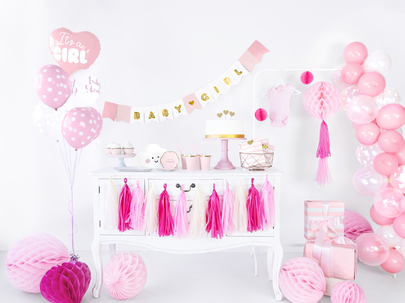 Dekoracje do muffinek Sweet Love - Serca (1 op. / 6 szt.) - obrazek 4