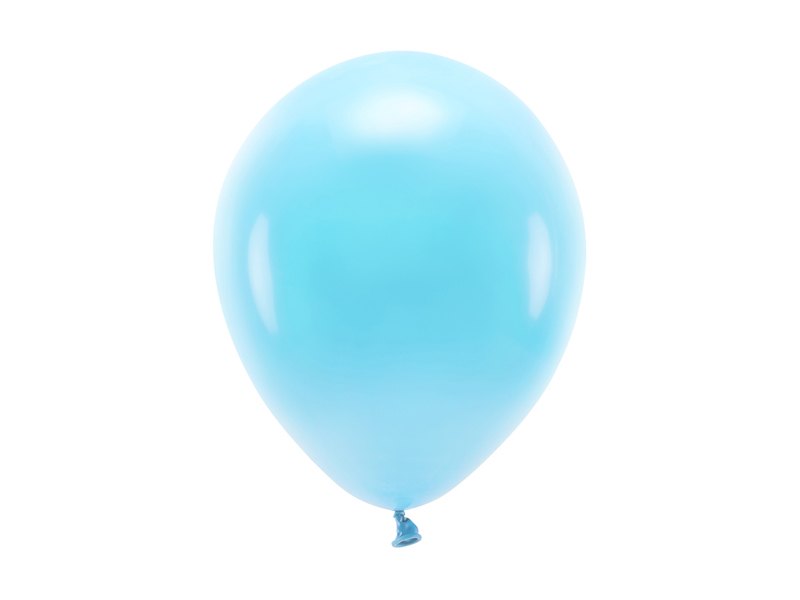 Balony Eco 26cm pastelowe, jasny niebieski (1 op. / 100 szt.)