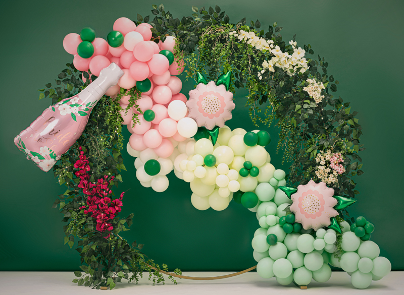 Balony Strong 23cm, Pastel Pure White (1 op. / 50 szt.) - obrazek 3