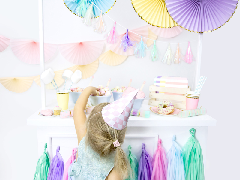 Krakersy z konfetti, mix, 3x17x3,5cm (1 op. / 6 szt.) - obrazek 7