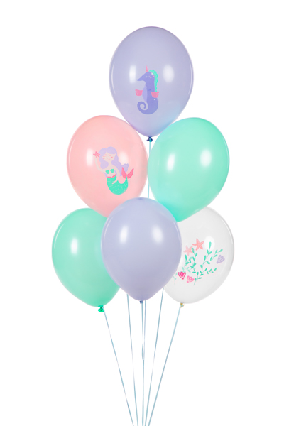 Balony 30 cm, Morski Świat, mix (1 op. / 50 szt.) - obrazek 2