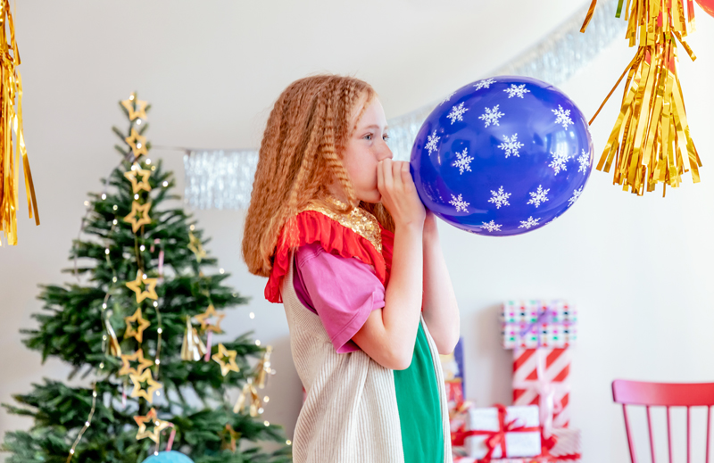 Balony 30 cm Merry Christmas, mix (1 op. / 6 szt.) - obrazek 3