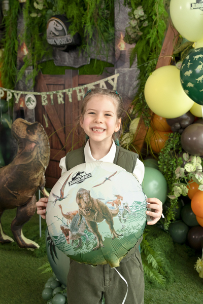Balon foliowy pastylka Jurassic World, 35x35 cm, mix - obrazek 3