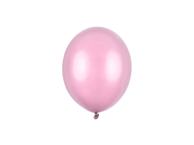 Balony Strong 12cm, Metallic Candy Pink (1 op. / 100 szt.)
