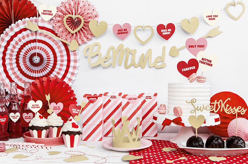 Baner Sweet Love - Be mine!, 11,5 x 90 cm - obrazek 4
