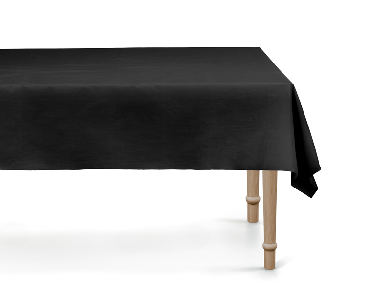 Obrus, 137x183 cm, czarny