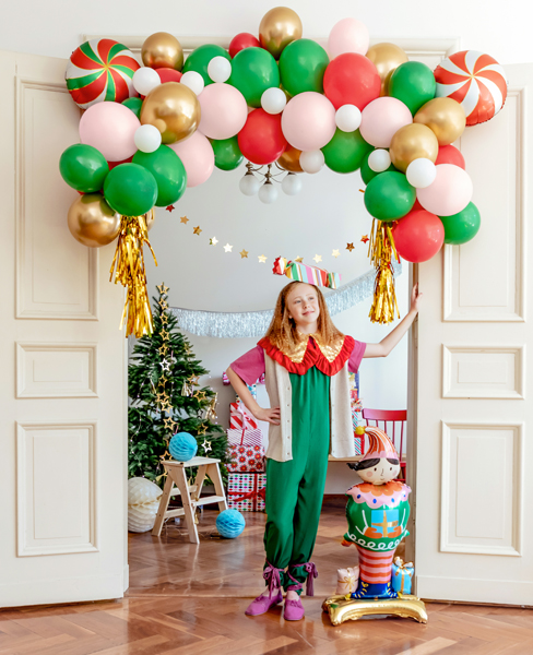 Girlanda balonowa - Cukierki, mix, 170x155 cm - obrazek 3