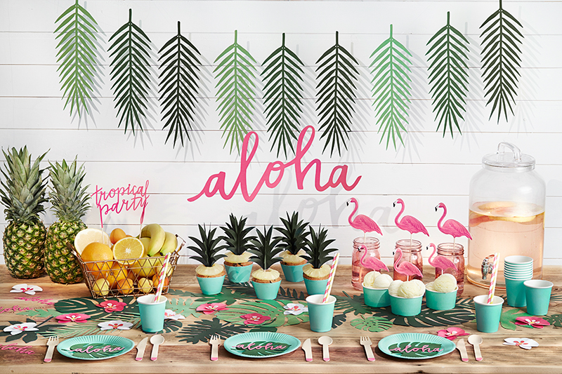 Wizytówki na stół Aloha - Monstera (1 op. / 6 szt.) - obrazek 8