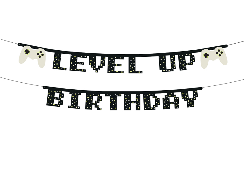 Baner ''Level up'', 2.5 m, mix