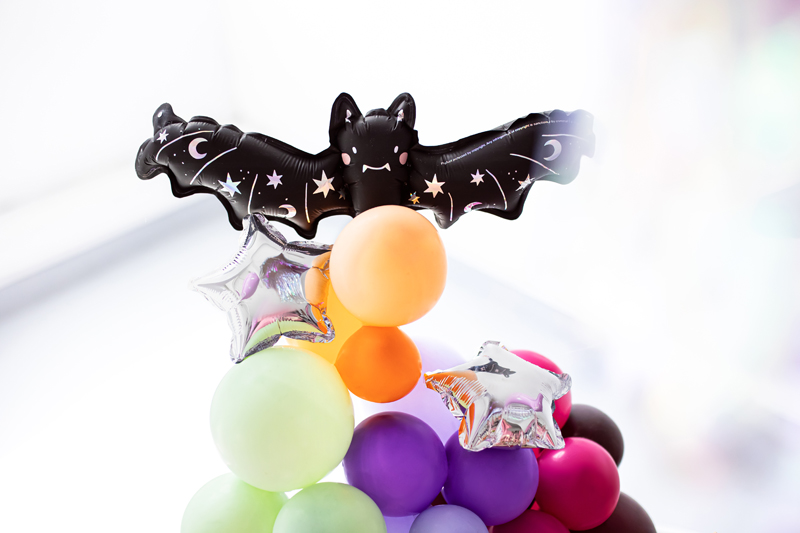 Balon foliowy Nietoperz, 40,5x13 cm, mix - obrazek 2