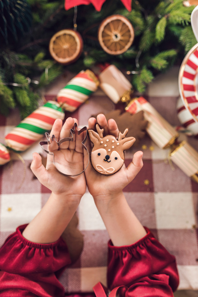 Wykrawacze do ciastek Merry Christmas, srebrny (1 op. / 6 szt.) - obrazek 3